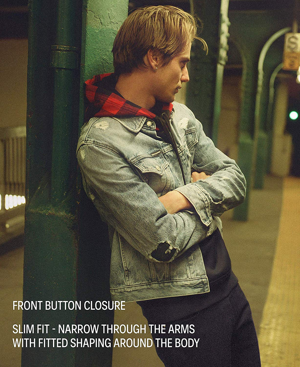 Calvin Klein Jeans Men's Denim Trucker Jacket